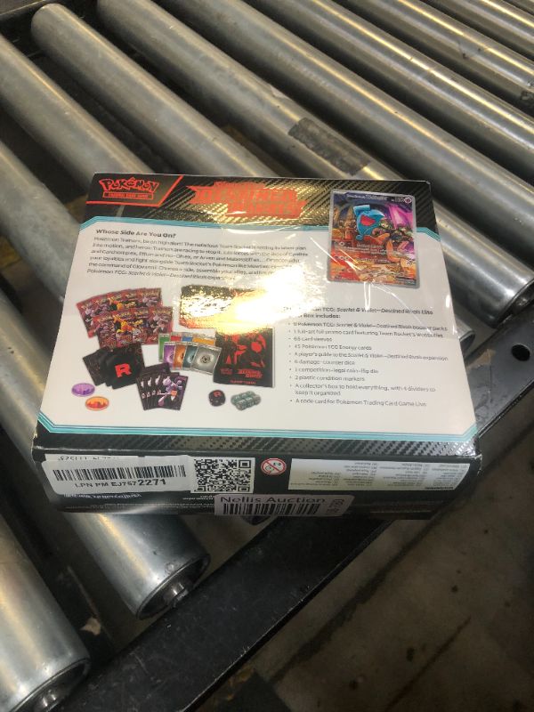 Photo 1 of Pokemon TCG: Scarlet & Violet - Destined Rivals Elite Trainer Box - 9 Packs, Accessories, Promo