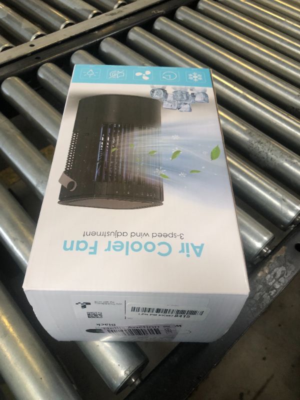 Photo 1 of Portable Air Conditioners, 4-in-1 Mini Air Conditioner, Small Air Conditioner with 1000ml Water Tank, 3 Speeds, Adjustable Wind Direction, 7 Color Lights, Suitable for Offices, Bedrooms, Camping