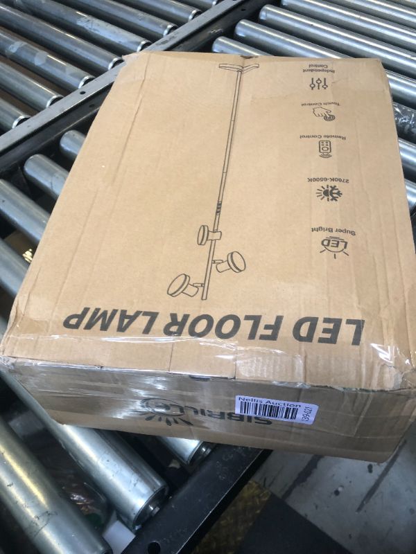 Photo 1 of SIBRILLE 36W LED Tree Floor Lamp, Modern Dimmable Standing Lamp with Remote & Touch Control, 4 Color Temperatures, 3 Rotatable LED Light Floor Lamps for Living Room, Bedroom, Office