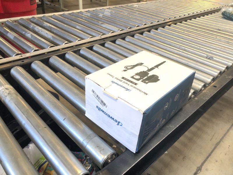 Photo 1 of DEWENWILS Outdoor Mechanical Power Strip Timer, 24 Hour Multi Socket, Waterproof 6 Outlet Garden Power Stake, 6 ft Cord, 1800W/15A Heavy Duty, for Lights, Yard, Garden