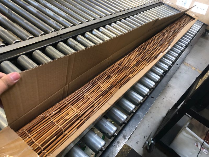 Photo 1 of Radiance Cordless Bamboo Blinds - Waterproof Roller Shades for Porch, Patio & Interior Windows - Roll-up Bamboo Shades for Inside Mount - Indoor & Outdoor Privacy Screen, Cocoa, 72"W x 72"L - 3370772E
