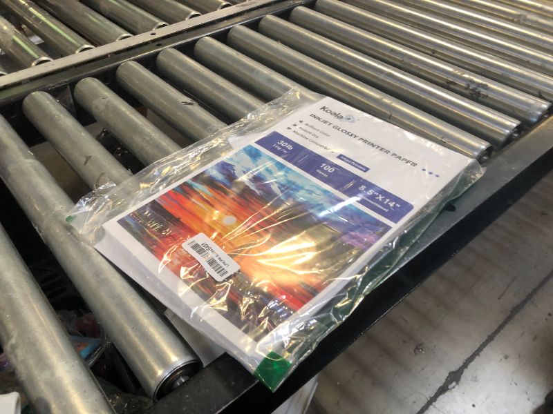Photo 1 of Koala Glossy Thin Inkjet Paper 8.5X14 Inches 100 Sheets 30LB Legal Size Printer Paper Compatible with Inkjet Printer Use DYE INK 115gsm