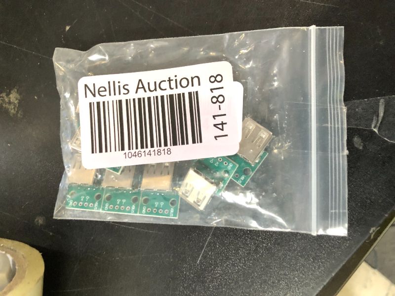 Photo 1 of MELIFE 10Pcs USB 2.0 Breakout Board, USB to DIP Adapter 2.54mm Breakout Board 4 Pins Pinboard USB Type A Breakout Board