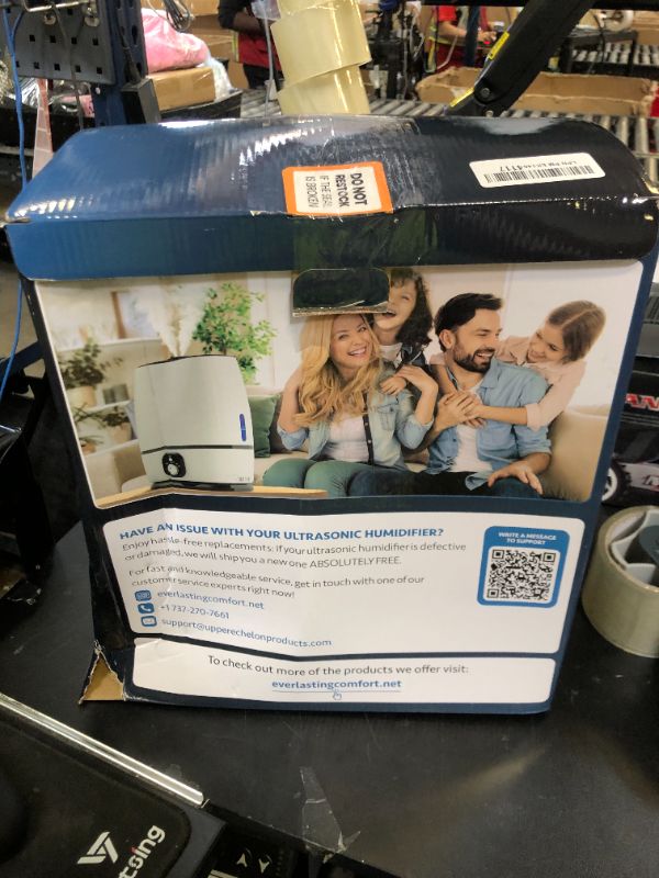 Photo 1 of Everlasting Comfort Cool Mist Humidifiers for Bedroom 6L - Humidifier Large Room No-Filter, Quiet Air Humidifier for Plants, Allergies, Dry Skin, Congestion, 50 Hr Run Time, Easy Clean
