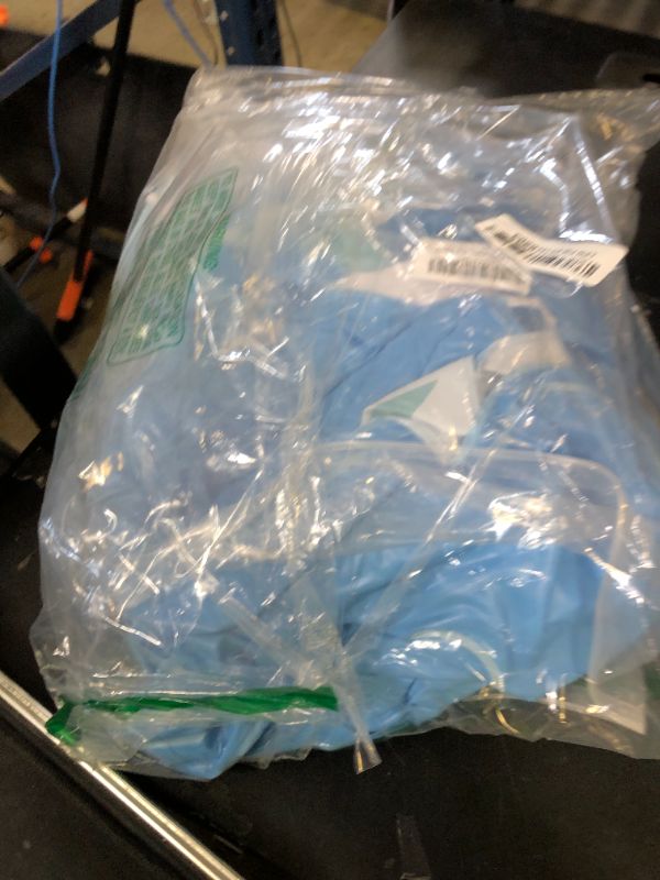 Photo 1 of Inflatable Pool Floats Adult with Canopy - UPF 50+ Sun Shade & Face Protection, 330lbs Heavy Duty Floating Lounger, Eco PVC for Pool/Beach/Resort, 2 Air Chambers Design