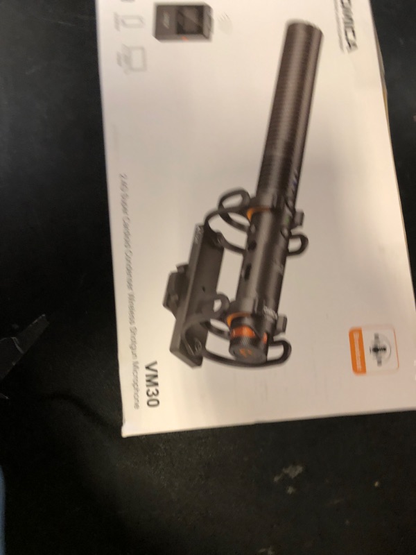 Photo 1 of COMICA VM30 Shotgun Microphone, with Wireless Modes, USB C Digital Output, 75/150Hz, Super-Cardioid Universal Camera Microphone for Filmmakers, Vloggers - Wireless Mic for Camera, Smartphone, and PC