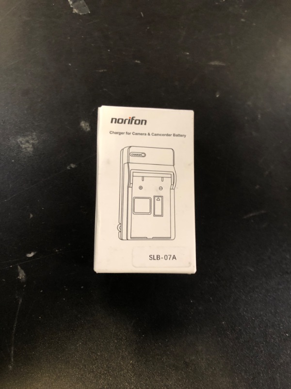 Photo 1 of Norifon SLB-07A Wall Charger for Samsung Cameras with Foldable Plug, 4.2V Output