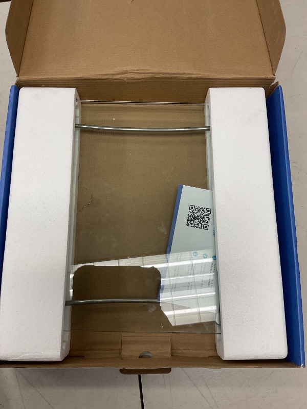 Photo 1 of Etekcity Digital Body Weight Bathroom Scale, Large Blue LCD Backlight Display, High Precision Measurements,6mm Tempered Glass, 400 Pounds