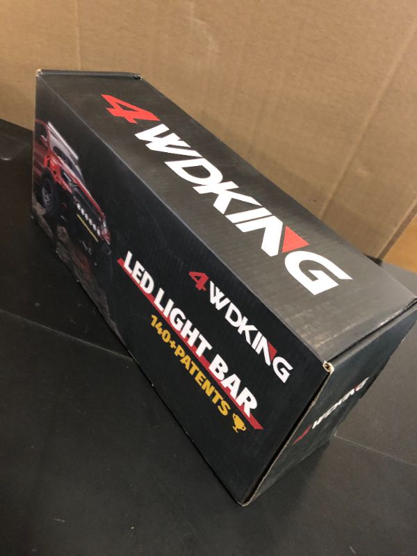 Photo 1 of 4WDKING Patented RGB Offroad LED Lights Driving/Fog/Pod Lights LED Bar with APP Remote Control for Trucks/Cars/Jeep/Boat/ATV/UTV Super Bright IP68&IP69K Multi-Color Working Beam Lamp (8 inch)