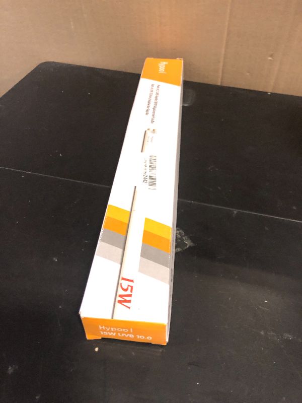 Photo 1 of Hypool 2-Pack UVB Reptile Light 10.0 Bulb 15W 18inch T8 Fluorescent Desert Lamp UVA for Bearded Dragon Tortoise Reptile & Amphibian (15W 18inch 10.0 Bulb G13)
