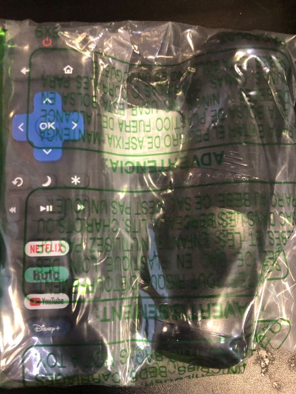 Photo 1 of (Pack of 2) Replacement-Remote-Control for Roku-TV,Compatible for TCL Roku/Hisense Roku/Onn Roku/Philips Roku Smart TVs(Not for Roku Stick and Box)
