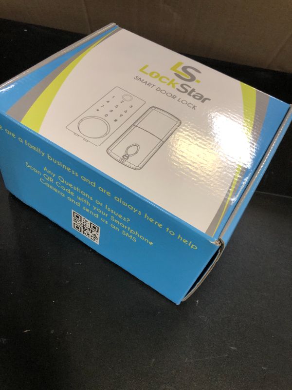 Photo 1 of LOCKSTAR® Smart Door Lock • Keyless Entry Deadbolt Door Lock • Multiple Entry Methods – APP • Fingerprint Touch ID • Keypad Code • Card FOB • Traditional Key • Smart Home Devices