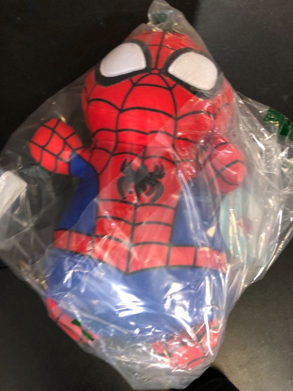 Photo 1 of Squishmallows Original Marvel Spidey and His Amazing Friends 10-Inch Spidey HugMees - Medium-Sized Ultrasoft Official Jazwares Plush