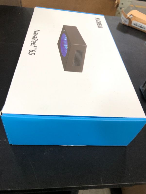 Photo 1 of NICREW NavaReef 65 Reef LED Light, 65W Reef Aquarium Lighting for Soft/LPS Corals and Saltwater Fish Tanks, Built-in Timer, Blue Focused Spectrum