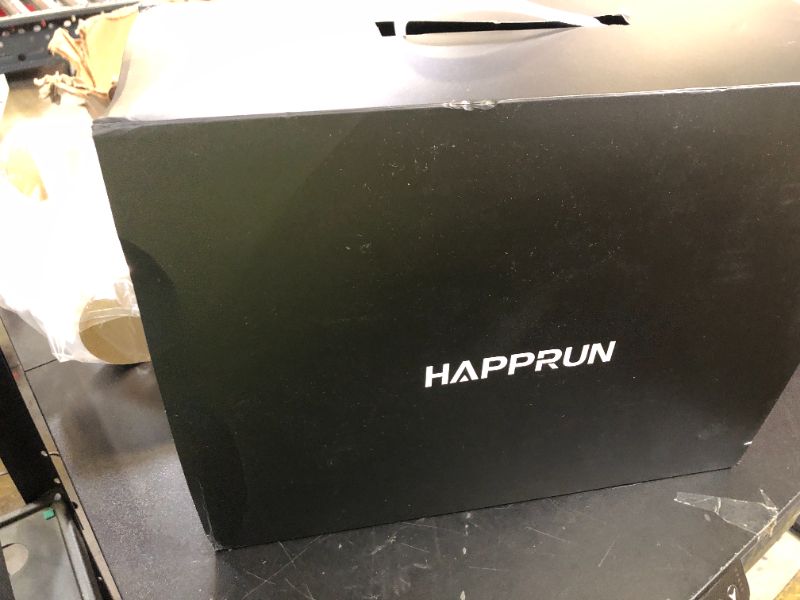 Photo 1 of HAPPRUN Native 1080P Bluetooth Projector, Full HD Portable Outdoor Movie Projector with Built-in Speaker, Compatible with Smartphone, HDMI, USB, AV, Fire Stick, PS5 for Home, Bedroom, Outdoor Use