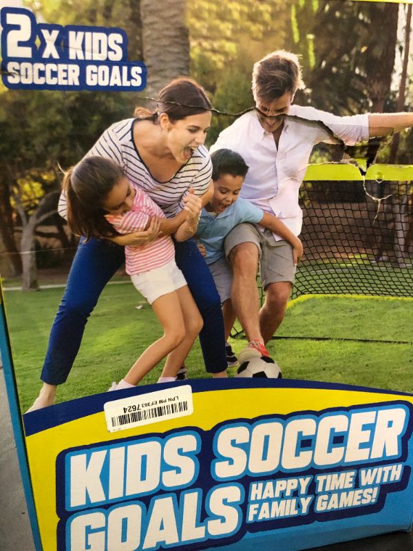 Photo 1 of Kids Soccer Goals for Backyard Set, 2 of 6x4 ft Portable Pop Up Soccer Goal Training Equipment, Soccer Net with Target, Soccer Ball, Cones, Soccer Set for Kids Youth Toddler Sports Outdoor Games