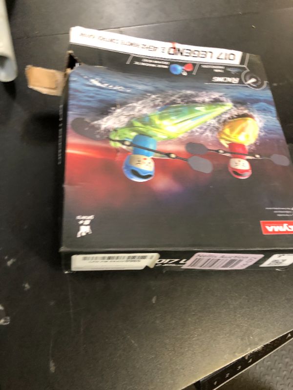 Photo 1 of SYMA 2 Pack RC Boats for Kids 8-12, Remote Control Kayaks with 3 Magnetic Balls, 40 Mins Playtime (1 Battery), LED Lights, Perfect Water Toys for Pool, Water Table and Bathtub