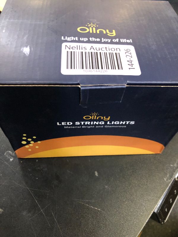 Photo 1 of Ollny 25FT Outdoor String Lights, Waterproof Connectable Shatterproof Outside Light with 13 Edison + 1 Spare LED Bulbs Plug in, Patio Lights for Indoor Balcony Porch Camping Deck