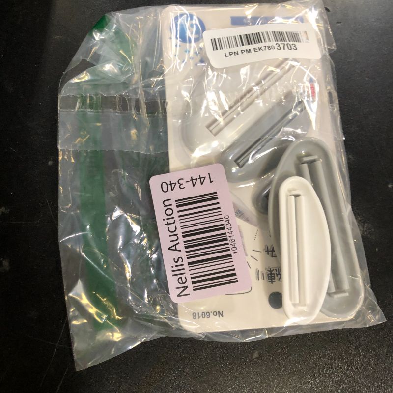 Photo 1 of EIKS 6 Sets Tube Squeezer Clip for Toothpaste, Hand Cream, Paint Tube, Cosmetics, Easy Press & Reduces Waste