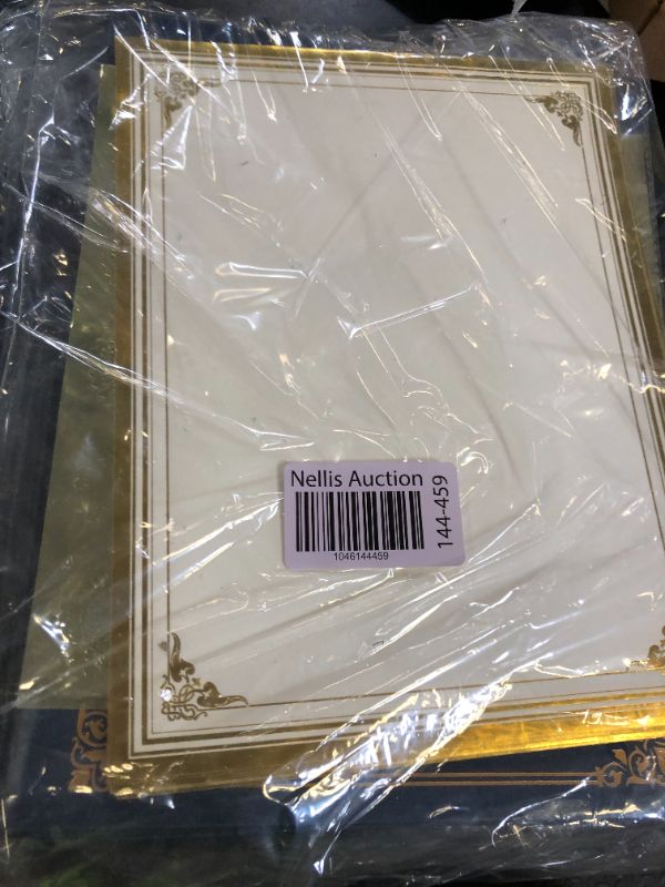 Photo 1 of SUNEE 75pcs Certificate Kit, 25pcs Navy Blue Certificate Holders & 25pcs Letter Size Certificate Papers & 25pcs Gold Foil Award Seals for Diploma, Award, Accomplishment