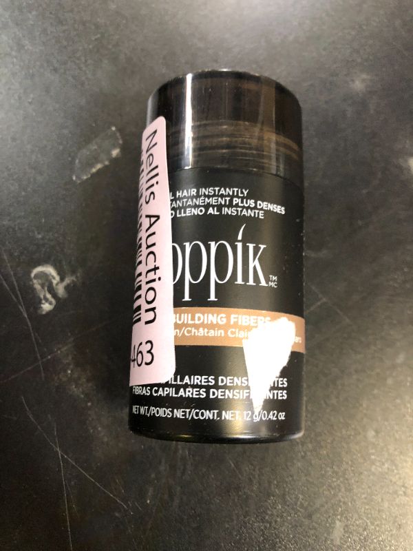 Photo 1 of Toppik Hair Building Fibers, Light Brown, 12g