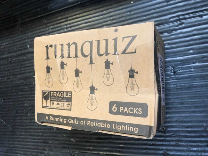 Photo 1 of runquiz 2200k Led Light Bulb,Vintage A19 Edison Bulbs,Dimmable Amber Warm White Tone Light Bulb,Antique Led Filament Light Bulbs,Old Style Light Bulbs,40W/60W Equivalent,4 Watt/6 Watt,E26 Base
