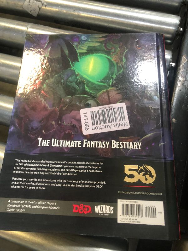 Photo 1 of Dungeons & Dragons 2024 Monster Manual (D&D Core Rulebook)