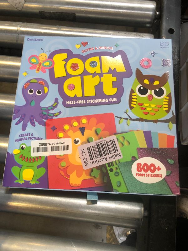 Photo 1 of Foam Sticker Art Craft for Kids - Toddler Arts & Crafts for Ages 3-5 - Boys 4-6 Birthday Gift & Stocking Stuffer