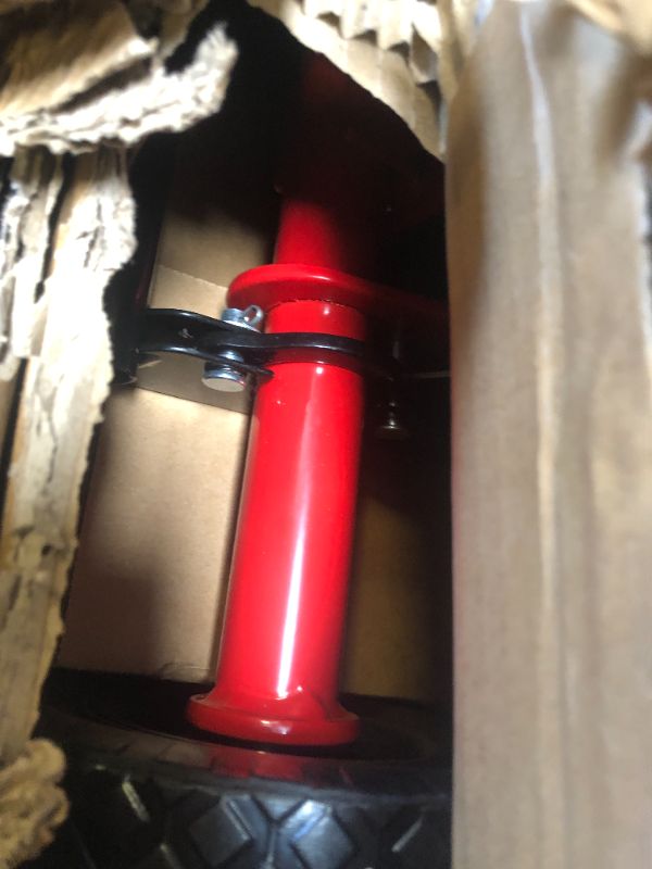 Photo 1 of MoJack HDL 500 NO 45501-OP Hydraulic Cylinder Lift Jack for Zero Turn Radius Riding Lawn Mower Maintenance and Repair, 500lb Lifting Capacity with Locking Bar for Added Safety