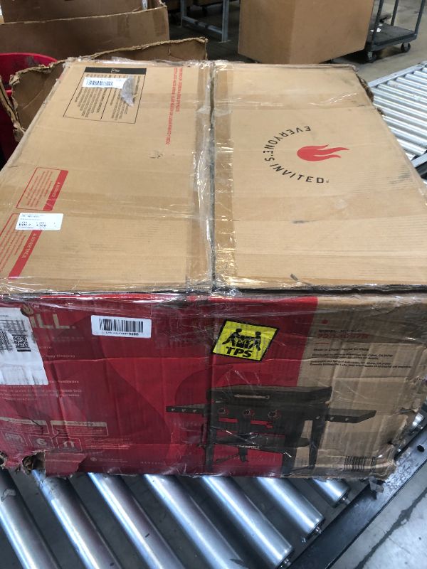 Photo 1 of Nexgrill Daytona 3-Burner Propane Gas Griddle with Side Tables, 45000 BTUs Flat Top Grill, 630 SQ. in. Hot Rolled Steel Cooking Space, Outdoor Cooking Barbeque, Black - 720-1057B
