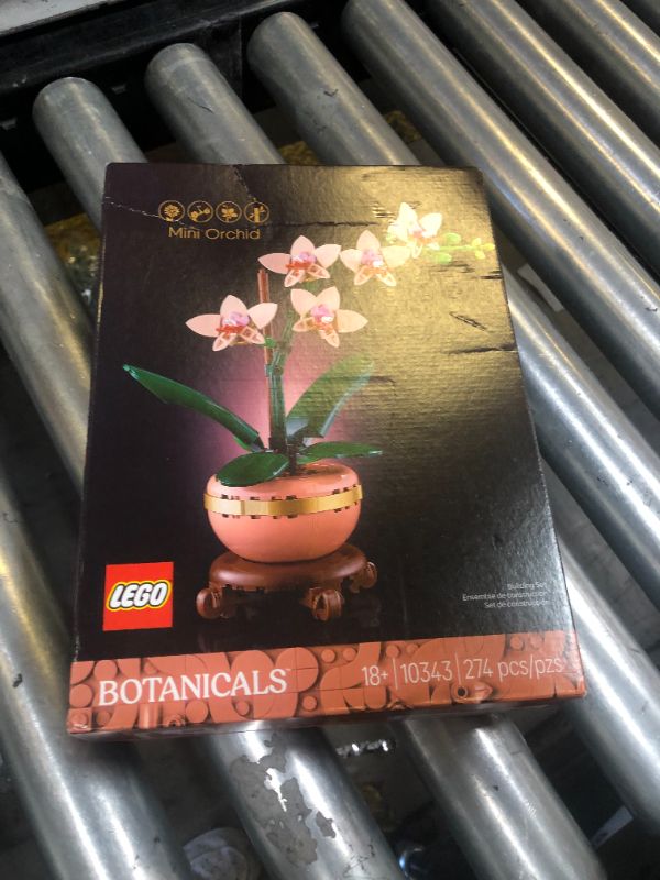 Photo 1 of LEGO Botanicals Mini Orchid Building Set - Artificial, Fake Orchid for Home Decor, Adults Ages 18+ - Gift for Graduation- Indoor Plant Decorations for Table, Desk, Office - 10343