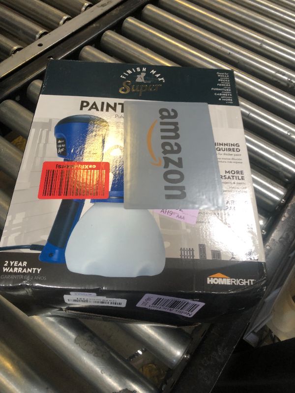 Photo 1 of HomeRight C800971.A Super Finish Max, Includes 3 Brass Spray Tips, 3 Spray Patterns, Easy to Clean HVLP Paint Sprayer, Great for Furniture, Cabinets, Trim & More, Sprays Stains, Sealers & Latex Paints