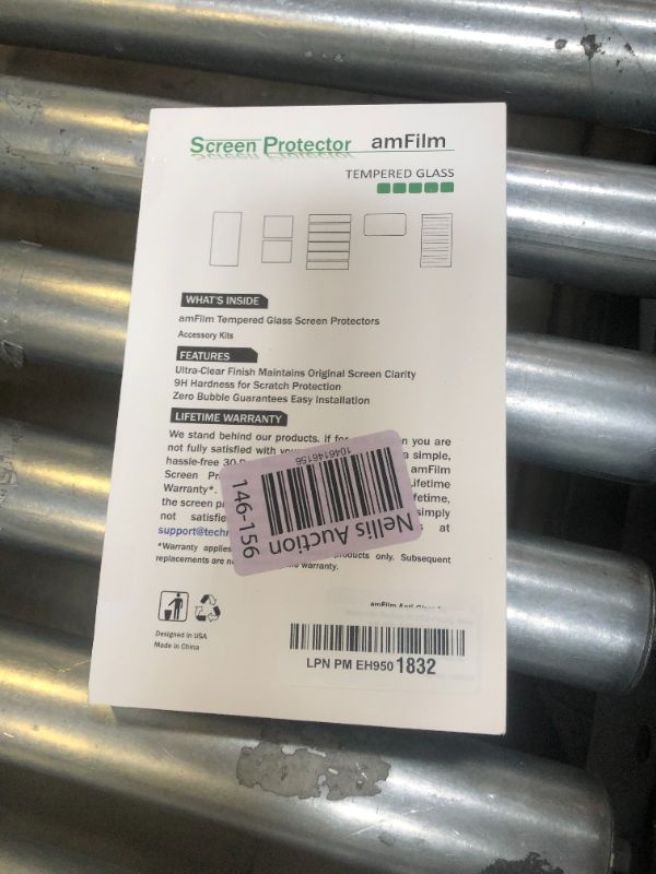 Photo 1 of amFilm Tempered Glass Screen Protector for Nintendo Switch 2 7.9" 2025 (2-Pack)?Matte Finish