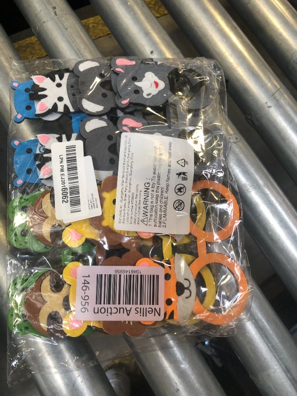 Photo 1 of Bessmoso 12 Pack Jungle Animal Glasses Safari Costume Party Favors,12 Kinds of Eyeglasses for Petting Zoo Farmhouse Themed Birthday Party Jungle Safari Dress-Up Cosplay Party Supplies