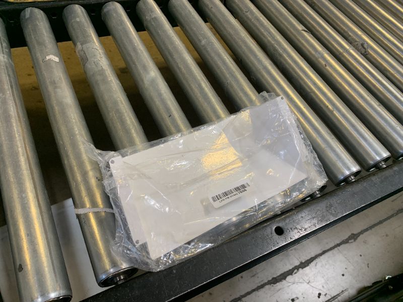 Photo 1 of 10" x 5" White Galvanized Steel Vent Cover - Duct Exhaust/Inlet Rain Deflector - Weatherproof Guard for Open Ventilation Systems - Indoor/Outdoor Vent Hood - Air Vent Grille Protection Roof