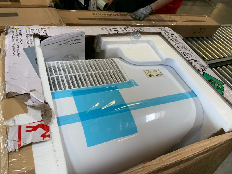 Photo 1 of KAMLAM 12000 BTU Portable Air Conditioner, 3-IN-1 Free Standing Cooling Portable AC Unit with Fan & Dehumidifier Function, Remote Control & 24H Timer, Quiet Sleep Mode, Windows Kit Included