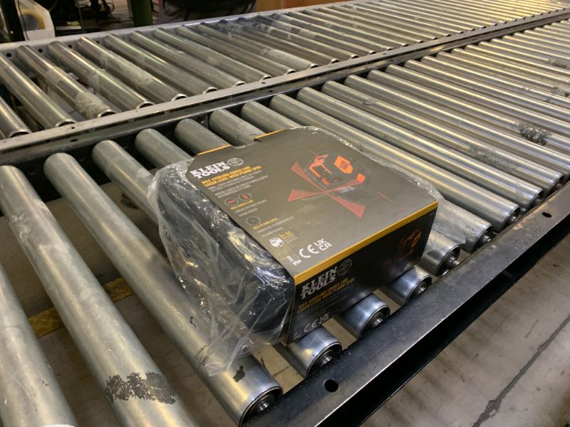Photo 1 of Klein Tools 93LCLS Self-Leveling Laser Level with Bright Red Cross Lines and Plumb Spot, Magnetic and Ceiling Clamp Mounting