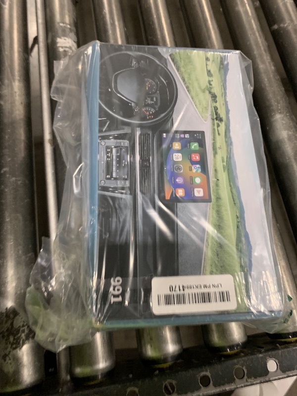 Photo 1 of 9" Wireless Carplay Screen for Car, Car Stereo with 4K Dash Cam & 1080P Backup Camera, Portable Apple Carplay & Android Auto Touchscreen, GPS Navigation/Mirror Link/Voice Control/Bluetooth