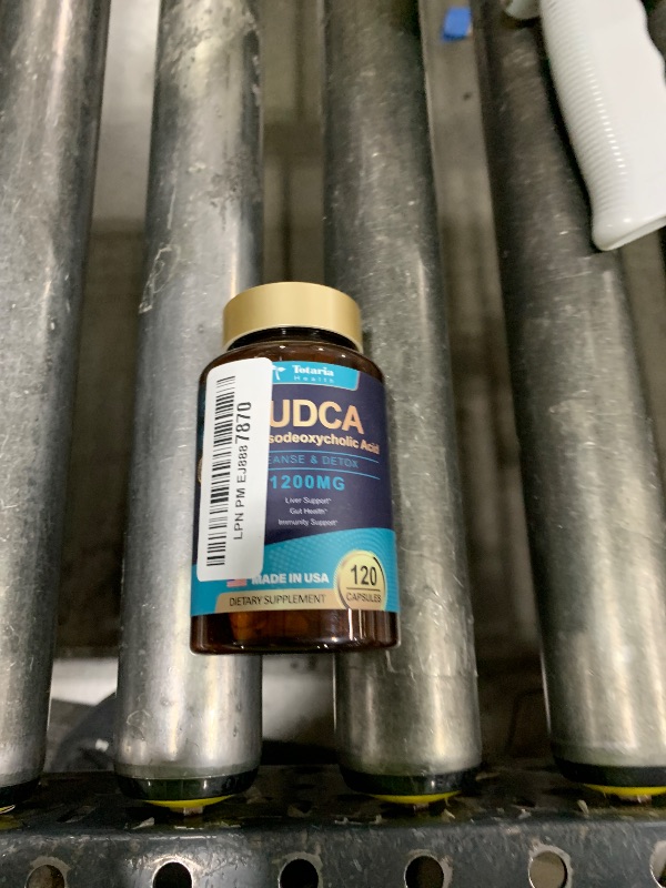 Photo 1 of Totaria TUDCA Supplement 1200mg (Tauroursodeoxycholic Acid), 120 Capsules, Ultra Strength TUDCA Bile Salts Liver Supplements, Pure Tudca for Liver and Gallbladder Repair, Gut Health