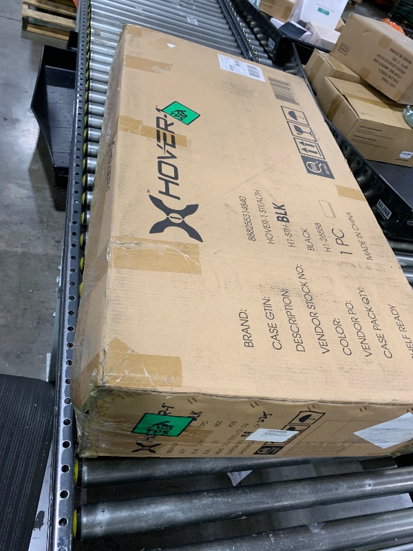 Photo 1 of Hover-1 Stealth Foldable Electric Scooter with 500W Brushless Motor, 20 mph Max Speed, 10” Tubeless Tires, and 30 Miles Range Commuter Scooter for Adults & Teens