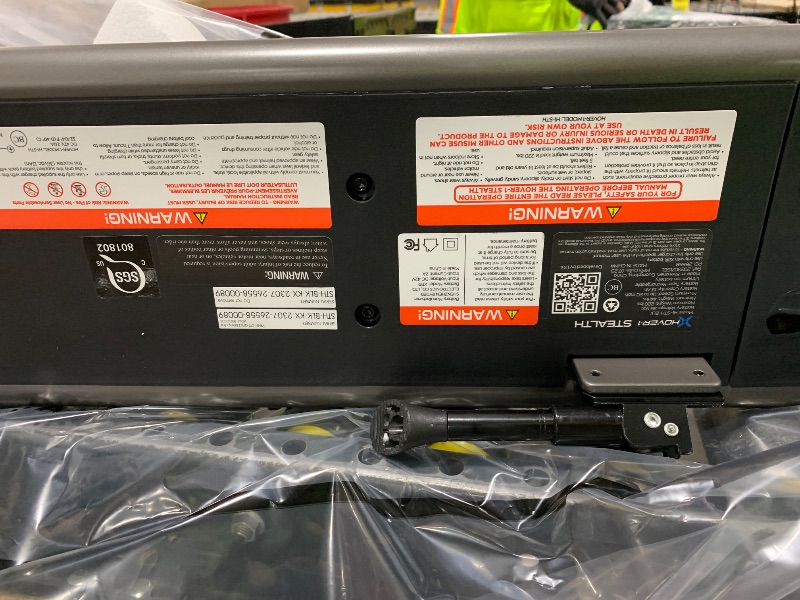 Photo 1 of Hover-1 Stealth Foldable Electric Scooter with 500W Brushless Motor, 20 mph Max Speed, 10” Tubeless Tires, and 30 Miles Range Commuter Scooter for Adults & Teens