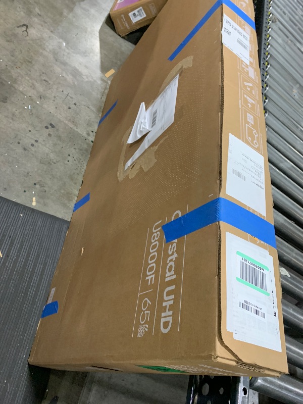 Photo 1 of Samsung 65-Inch Class Crystal UHD U8000F 4K Smart TV (2025 Model) Endless Free Content, Crystal Processor 4K, MetalStream Design, Knox Security, Alexa Built-in