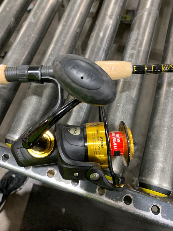 Photo 1 of PENN 7' Spinfisher VII Spinning Fishing Rod & 2500 Reel Combo, 6-12lb Line Rating, Medium Light Power, IPX5 Sealing, CNC Gear Technology with Brass Main Gear