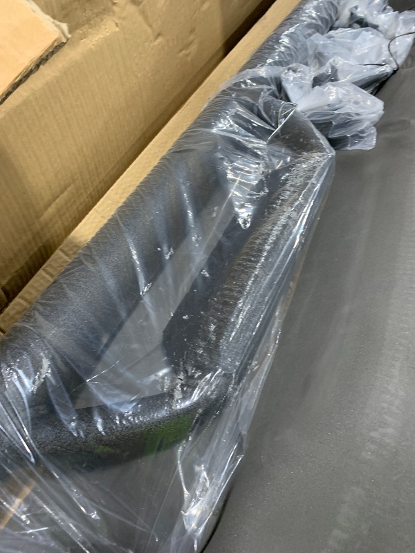 Photo 1 of ECOTRIC Running Boards Compatible with 2005-2023 Toyota Tacoma Double Cab with 4 Full Size Nerf Bars Door Dropped Side Steps Hoop (Matte Black)