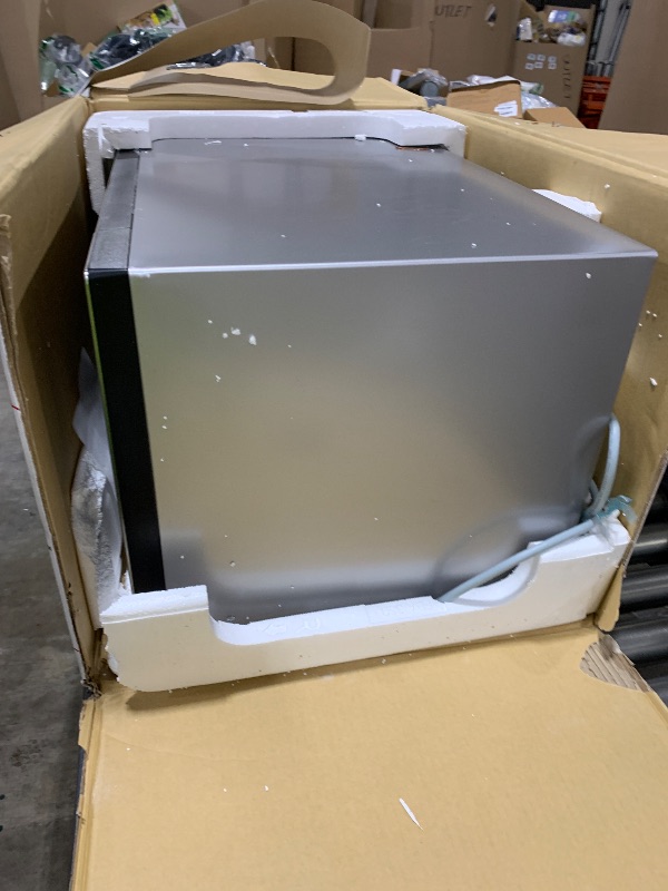 Photo 1 of SHARP Convection Countertop Microwave Oven with Removeable 15.4" Carousel Turntable, 1.5 Cubic Feet, 900 Watt, Sensor Cooking, Stainless Steel
