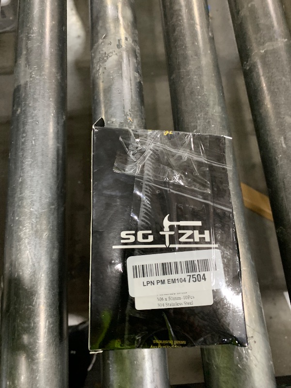 Photo 1 of M6 x 50mm 10Pcs Flat Head Hex Socket Cap Screws Bolts, 304 Stainless Steel 18-8, Full Thread by SG TZH (with Hex Spanner)