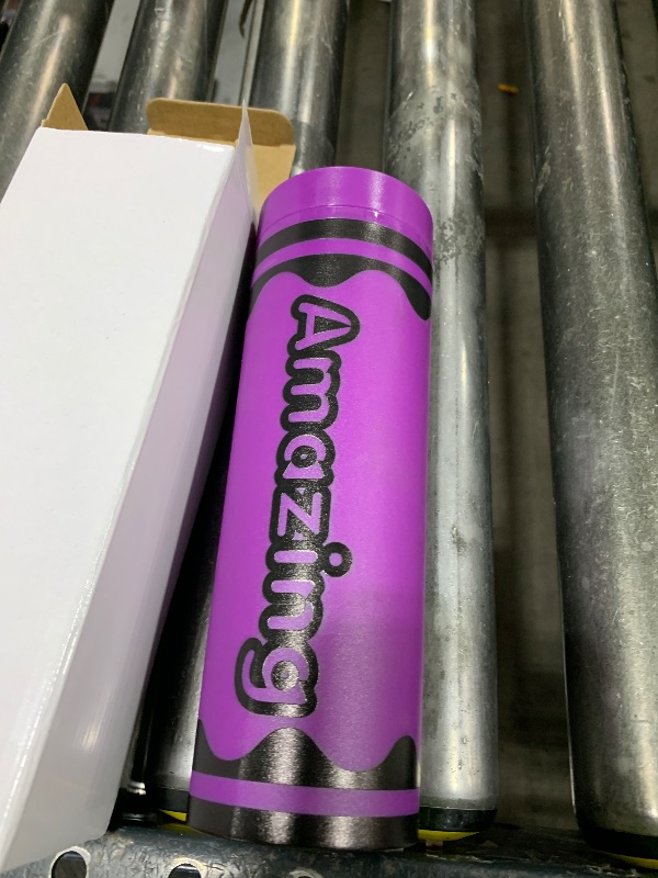 Photo 1 of CRAYON WATER BOTTLE
PURPLE