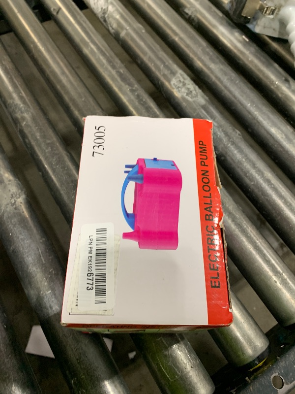 Photo 1 of IDAODAN Electric Balloon Pump, Portable Electric Balloon Blower Machine Balloon Air Pump Dual Nozzle110V 600W Balloon Inflator for Party Decorations