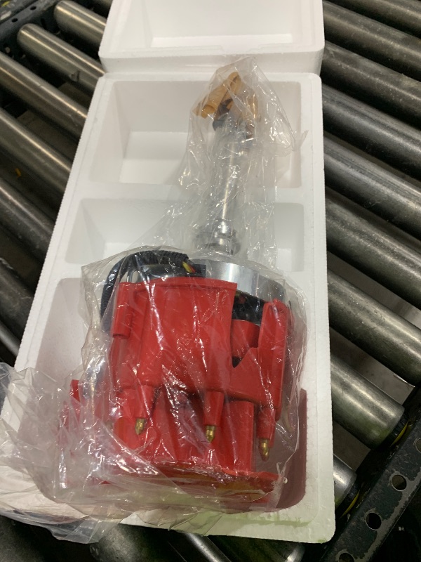 Photo 1 of A-Team Performance - Marine HEI Electronic Distributor 65K Coil - Compatible with 350 454 V8 Mercruiser OMC 5.0 5.7 7.4 (Red Super Cap)