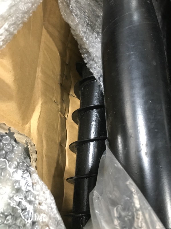 Photo 1 of (Set of 4) LADECH Premium No Dig Ground Anchor – DIY Screw in Post Stake – 27 Inch – Fits Standard 4x4 Post (3.5" X 3.5" Inch) – Great for Mailbox Posts and Fence Posts